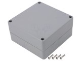Carcasă universală 120x120x60mm ABS gri &icirc;nchis