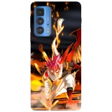 Husa compatibila cu Motorola Edge 20 model Natsu Dragneel Fairy tail, Silicon, TPU, Viceversa