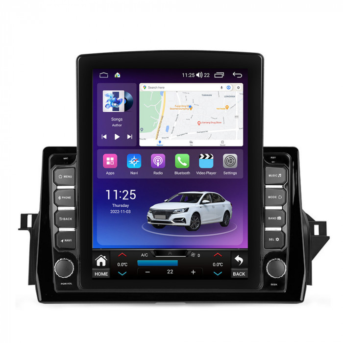 Navigatie dedicata cu Android Toyota Camry dupa 2021, 4GB RAM, Radio GPS Dual