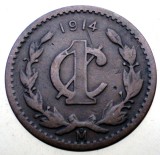 B.578 MEXIC 1 CENTAVO 1914