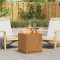 vidaXL Cuptor de foc Maro 48 x 48 x 50 cm Oțel rezistent la intemperii 858987