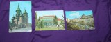 lot 3 carti postale Timisoara Piata Operei catedrala ortodoxa restaurantul campingului judetul Timis stampila speciala carte postala vedere