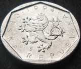 Cumpara ieftin Moneda 20 HALERU - CEHIA, anul 1994 * cod 1833 B, Europa, Aluminiu