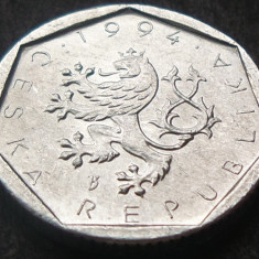 Moneda 20 HALERU - CEHIA, anul 1994 * cod 1833 B