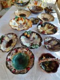 Set vintage de piese ceramice Majolica