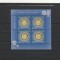 ROMANIA 2005 LP 1673 CENTENER ROTARY BLOC DE 4 MARCI MNH NESTAMPILAT