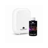 Cumpara ieftin Pachet Promo: 10Q Aroma Eco Plus Alb + Rezerva Parfum Ambiental Profesional 100 g Amber Dark