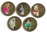 Marea Britanie - REGINA ELISABETA II - Set 5 Monede/Medalii Comemorative, Europa, Cupru-Nichel