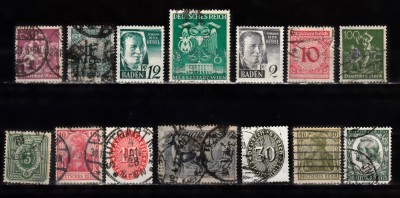 A7 T4 48 - Timbre foarte vechi - Germania foto