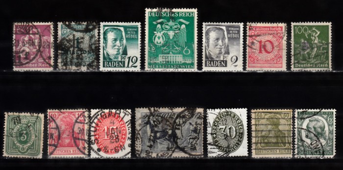 A7 T4 48 - Timbre foarte vechi - Germania