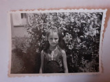 Fotografie dimensiune 6/9 cm cu fată din Giurgiu &icirc;n 1977