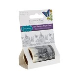 Cumpara ieftin Living In Color Paper Craft Washi Tape 2in x 3m Washi Tape Art Therapy, Unique Adult Coloring Masking Tape, Butterflies