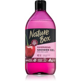 Cumpara ieftin Nature Box Cherry gel de duș delicios 385 ml