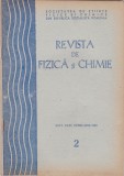 Revista De Fizica Si Chimie - Anul XXVI, Nr.2 , FEBRUARIE. 1989