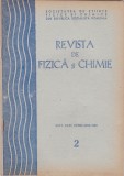 Revista De Fizica Si Chimie - Anul XXVI, Nr.2 , FEBRUARIE. 1989