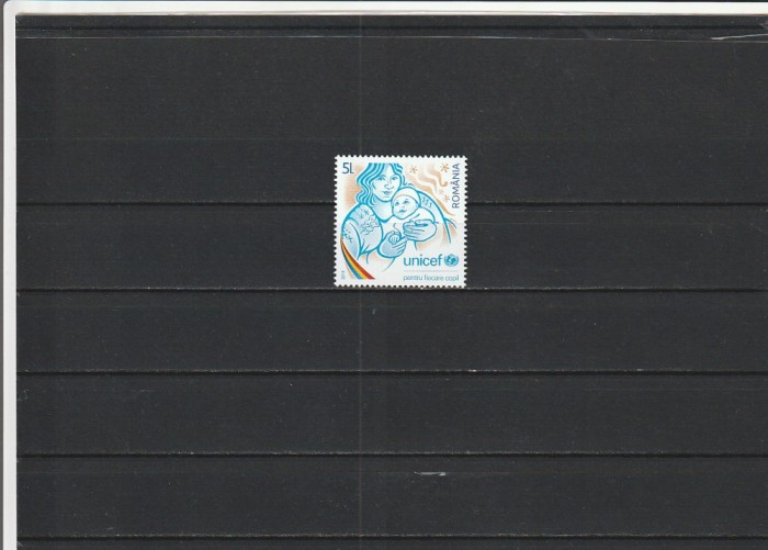 ROMANIA 2018 LP 2213 UNICEF - DREPTURILE COPILULUI MNH NESTAMPILATA