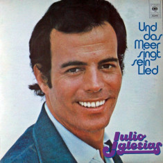 Julio Iglesias - Und Das Meer Singt Sein Lied (1978, CBS) Disc vinil LP original foto