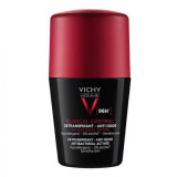 Cumpara ieftin Vichy Homme Deodorant roll-on antitranspirant 96h Clinical Control, 50 ml