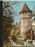CPI B13992 CARTE POSTALA - SIBIU. TURNUL DE APARARE, Circulata, Fotografie