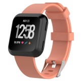 Curea Bratara Edman pentru Fitbit Versa / Versa 2, marimea L, Peach