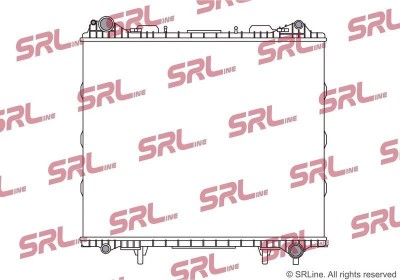 Radiator Land Rover Defender, Discovery, Range Rover Sport, Range Rover, motor: 2.0 d, 2.0 T, intrare/iesire conectare rapida, 728x580x26, SRLine, foto