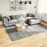 vidaXL Covor pufos &quot;PAMPLONA&quot; cu fire &icirc;nalte, verde modern, 200x280 cm