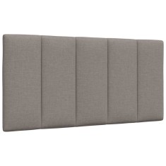 vidaXL Pernă pentru tăblie de pat, Hanko, gri taupe, 100 cm, material textil 4019153