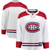 Montreal Canadiens tricou de hochei white Breakaway Away Jersey - L