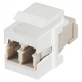 Keystone fibra optica LC - LC Alb, KST-L3L3-P-WS, Oem