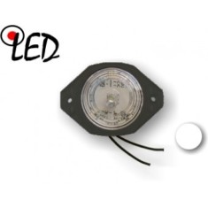 Lampa de gabarit rotunda alba M05-LED Gmak