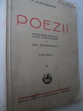 Poezii (editie Gh. Adamescu) , 1946 - V. Alecsandri