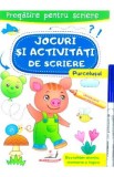 Scrie si sterge. Purcelusul. Jocuri si activitati de scriere. Caiet refolosibil + whiteboard marker