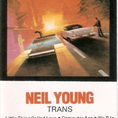 Casetă audio Neil Young ‎– Trans, originală