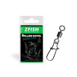 ZFISH Rolling Swivel &amp;amp; Fastlock Snap 16 / 11 kg