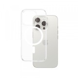 Husa MagSafe pentru Apple iPhone 16 Pro, PanzerGlass, HardCase, Transparenta Alba