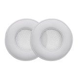 Set 2 Perne de urechi Kwmobile pentru Beats Studio Pro/DETOX, Alb, Piele ecologica, KWM0000251C002C