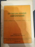 Literatura romana contemporana. Texte comentate pentru clasa a XIIa