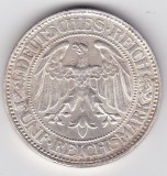 GERMANIA 5 MARCI REICHSMARK 1929 ARGINT LITERA A, Europa