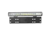 Led Bar Proiector cu Suport Numar Auto Flexzon, 3 functii, 38cm, 55W, 4768lm, 12V - 24V, E-Mark, Oem