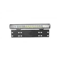 Led Bar Proiector cu Suport Numar Auto Flexzon, 3 functii, 38cm, 55W, 4768lm, 12V - 24V, E-Mark