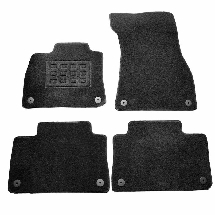 Covorase mocheta Audi E-Tron 2019- prezent, Negre, set de 4 Buc. AutoDrive ProParts