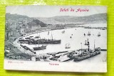 G388-I-PANORAMA-Portul ANCONA Italia-Carte postala anii 1900 stare generala buna 14/9 cm. Colturile putin indoite.