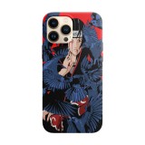 Husa compatibila cu Apple iPhone 14 model Hi im Itachi, Silicon, TPU, Viceversa, Transparent, Carcasa