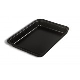 Tava cuptor teflon 42.5x29x5cm, material otel carbon cu acoperire antiaderenta, Vanora