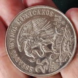 Mexic moneda argint 22,5 grame , 25 PESOS 1968