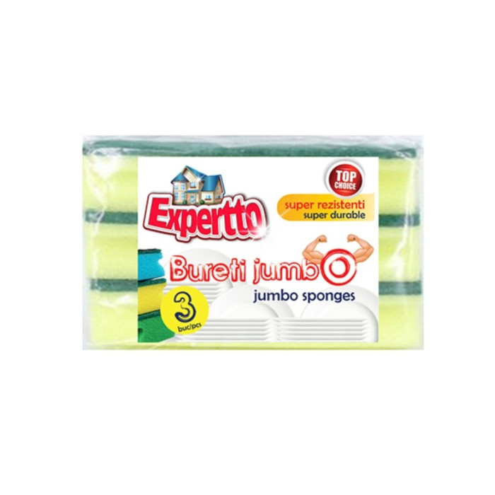 Bureti pentru vase jumbo cu canelura, Expertto, set 3 bucati
