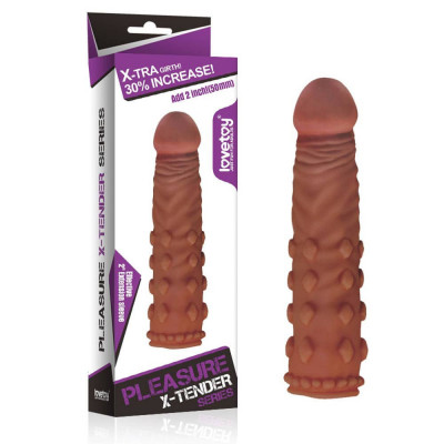 Pleasure X-Tender Penis 5 - Manson Prelungire Penis cu 5 cm foto