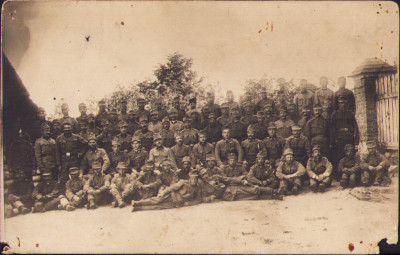HST P726 Poză militari austro-ungari Primul Război Mondial foto