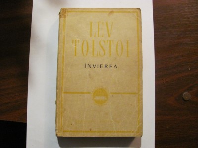 CY - Lev TOLSTOI &amp;quot;Invierea&amp;quot; foto