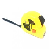 Ruleta 3m x 18mm, retractabila, blocare automata, masurare precisa, clema curea, snur incheietura